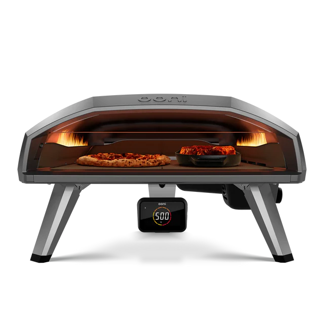 Koda 2 Pro gázüzemű pizzakemence – öntöttvas fekete