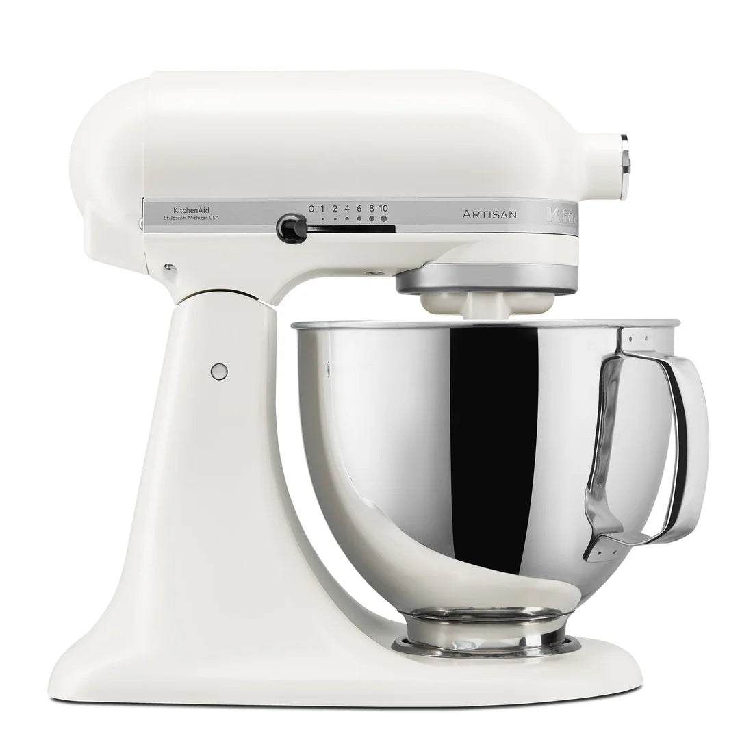 Artisan billenőfejes konyhai robotgép 4,7 L – porcelánfehér