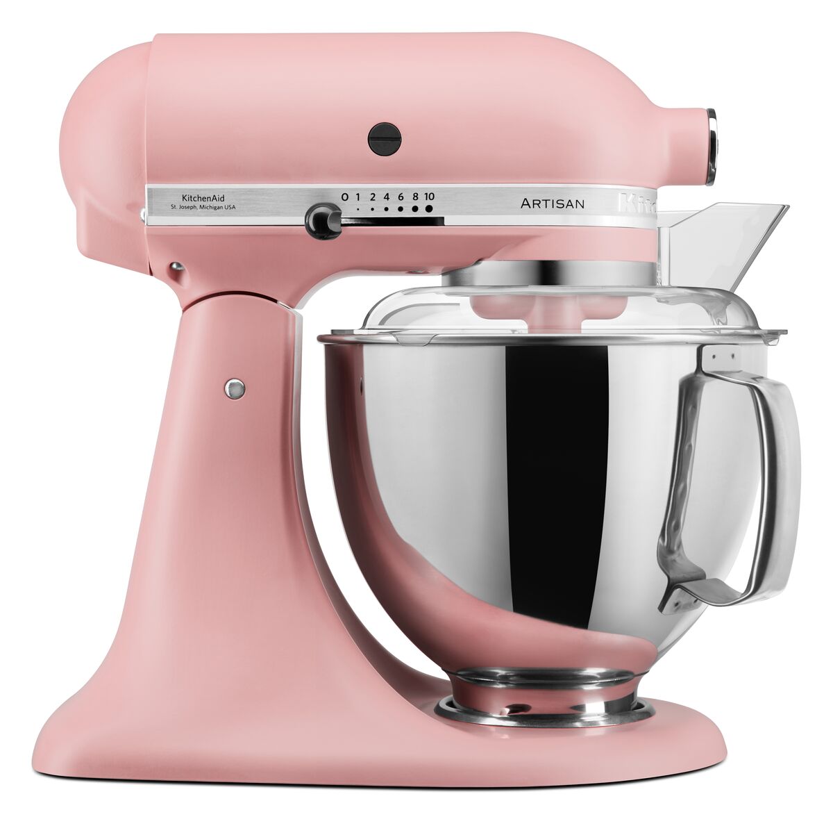 Prémium Artisan billenőfejes konyhai robotgép 4,8 L – fáradt rózsaszín (Dried Rose)