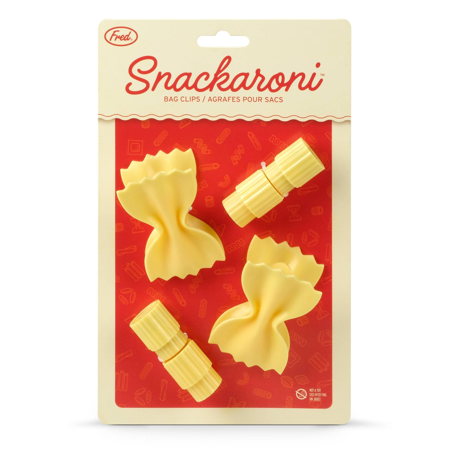 Snackaroni – Tészta Formájú Zacskózáró Csipesz
