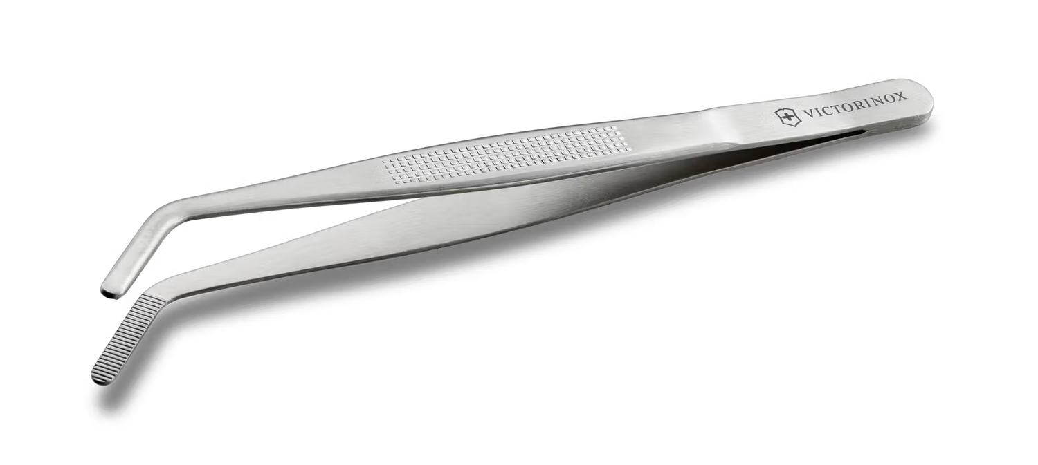Konyhai csipesz, hajlított – 16 cm
