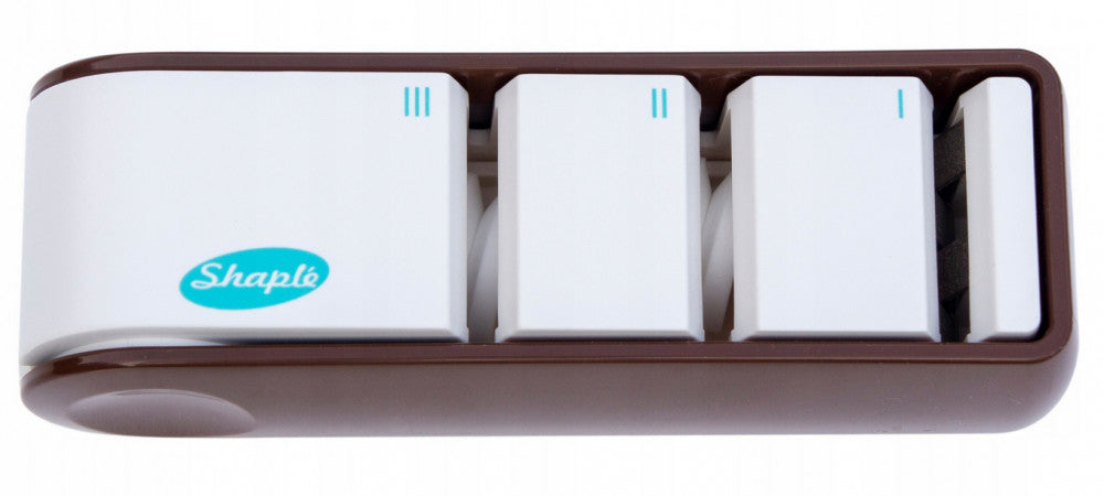 Shaple Fenőkészülék Három Fokozatú – Csokoládébarna