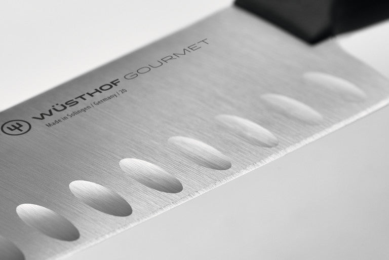 Gourmet Santoku 17 cm bordázott