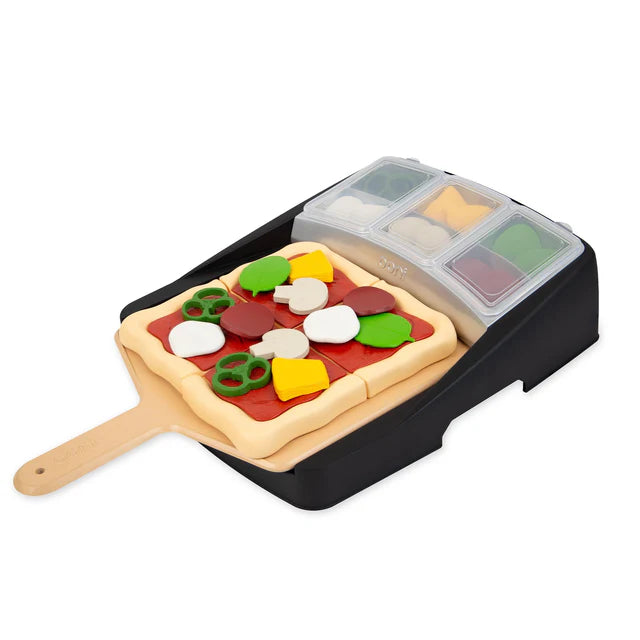 Játék pizzafeltét tároló