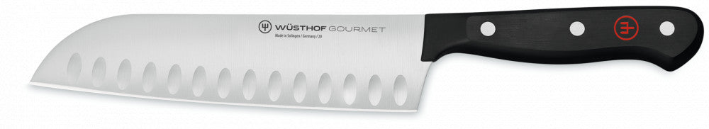 Gourmet Santoku 17 cm bordázott