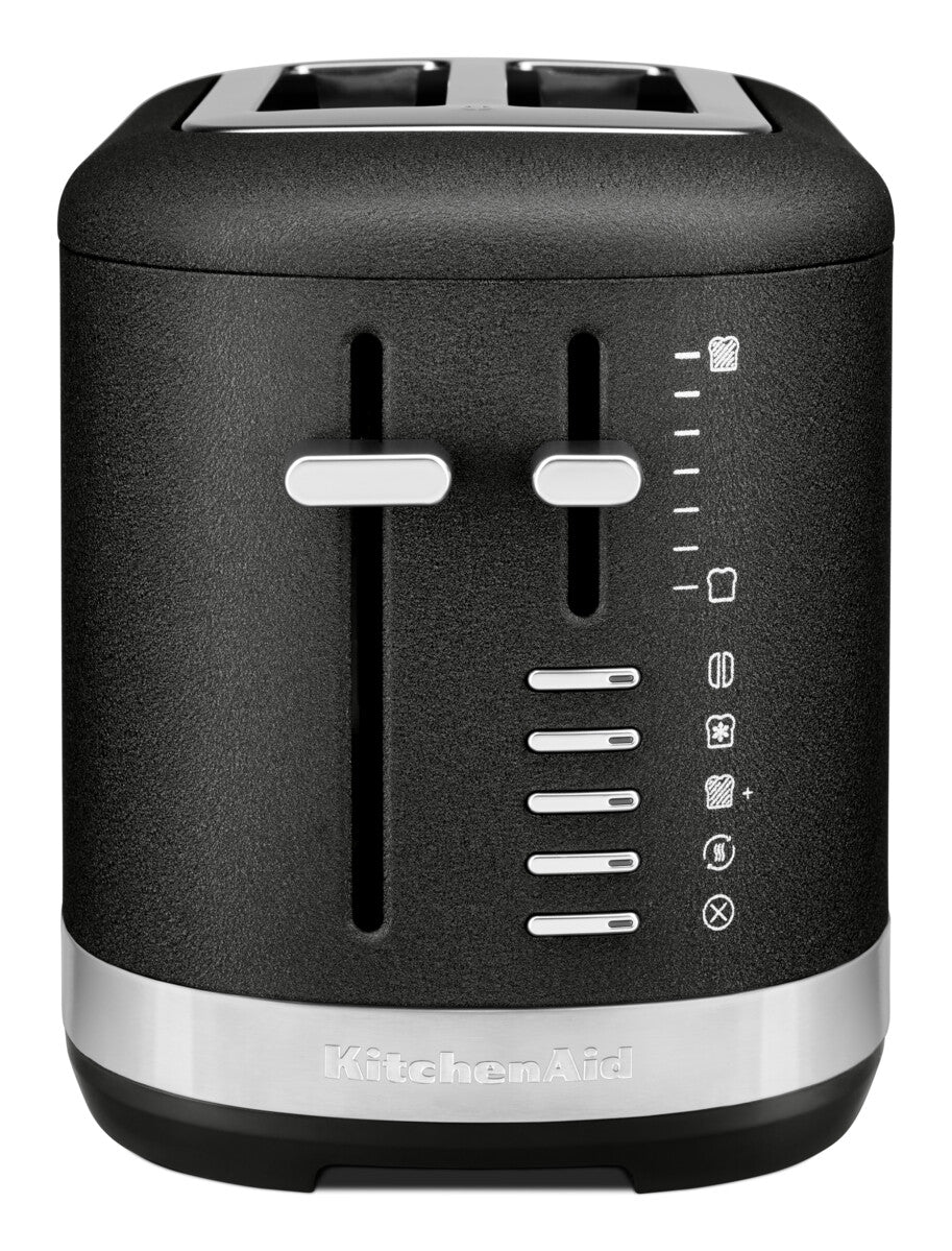 Klasszikus 2 szeletes kenyérpirító – Öntöttvas fekete