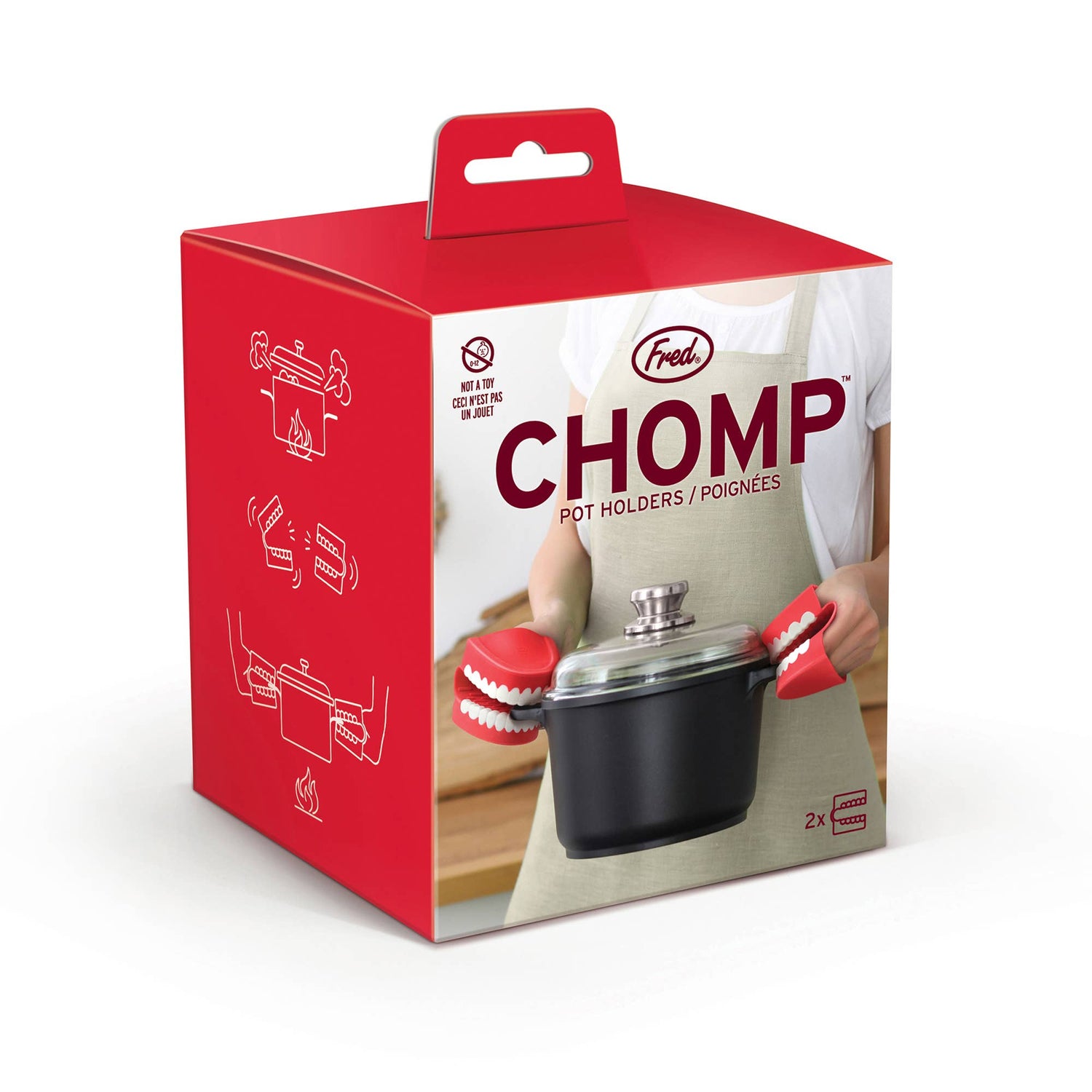 Chomp! –  Fogsor Alakú Edényfogó