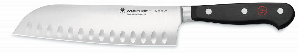 Classic Santoku 17 cm bordázott