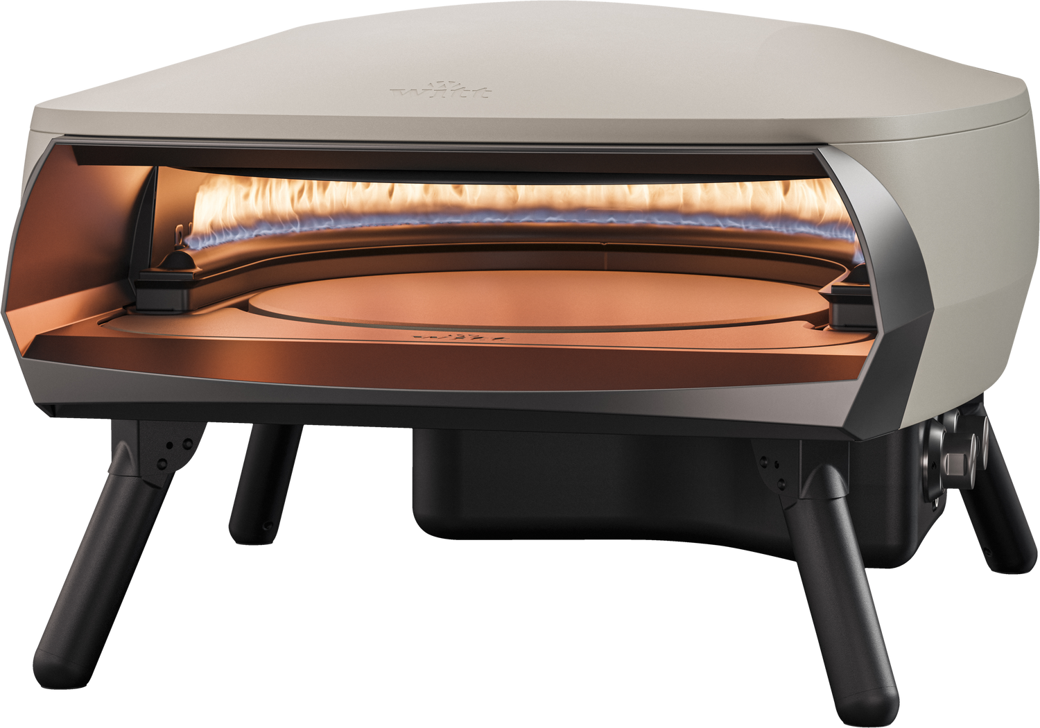 Etna Rotante 16″ pizzakemence – matt kőszín