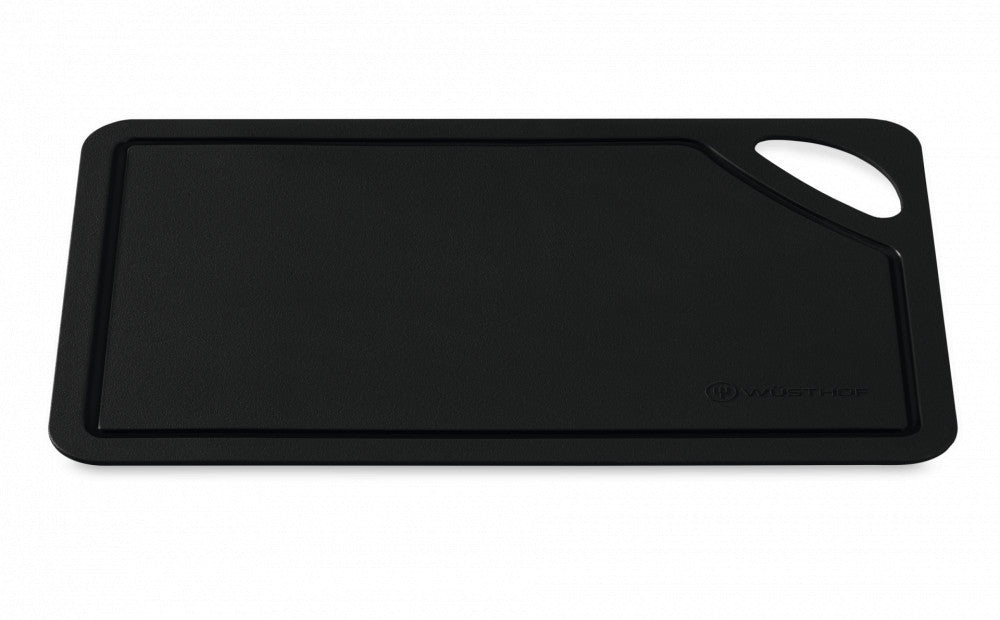 Műanyag vágódeszka csipesszel – kis méretű, fekete